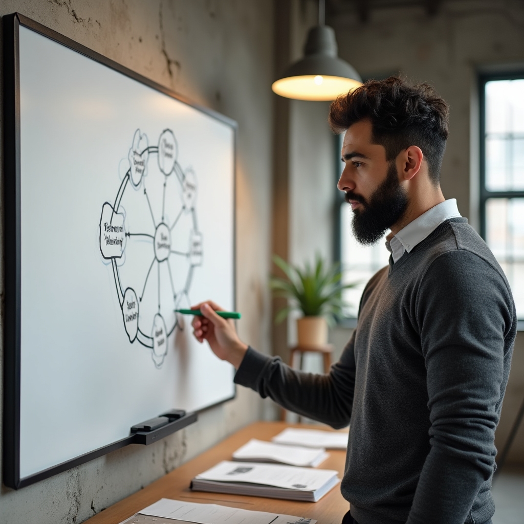 Systemdenken für Haushalt visualisiert